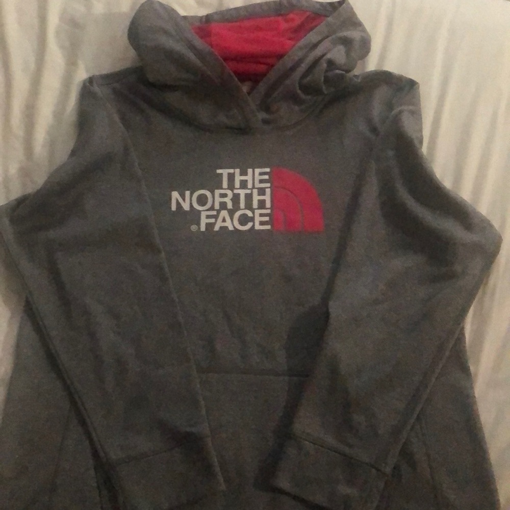 Women’s North Face hooded sweatshirt XL